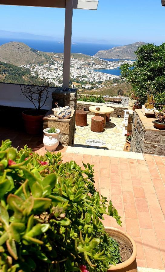 Patmos Chora traditional villa Genadio Exterior foto