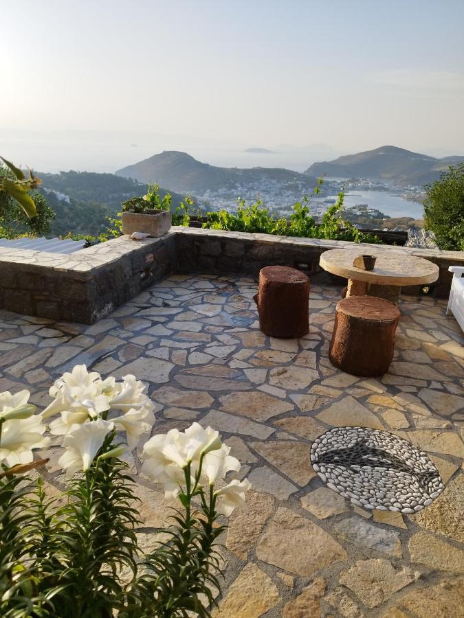 Patmos Chora traditional villa Genadio Exterior foto