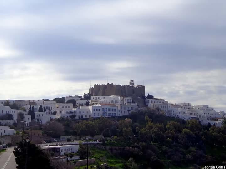 Patmos Chora traditional villa Genadio Exterior foto